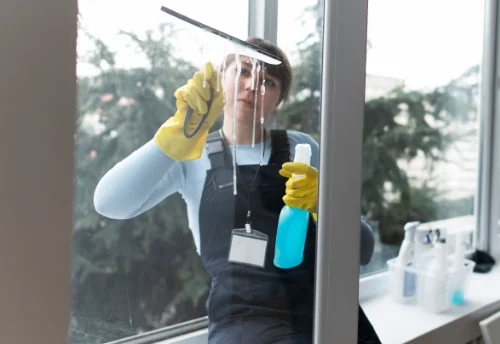 Nettoyage de vitres intérieures et extérieures à Restinclières